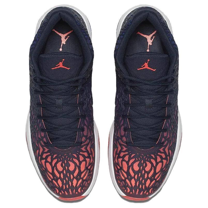 Jordan Ultra Fly Slip Resistant Abrasion Resistant Mid Top Basketball Shoes Men's Blue 834268-406