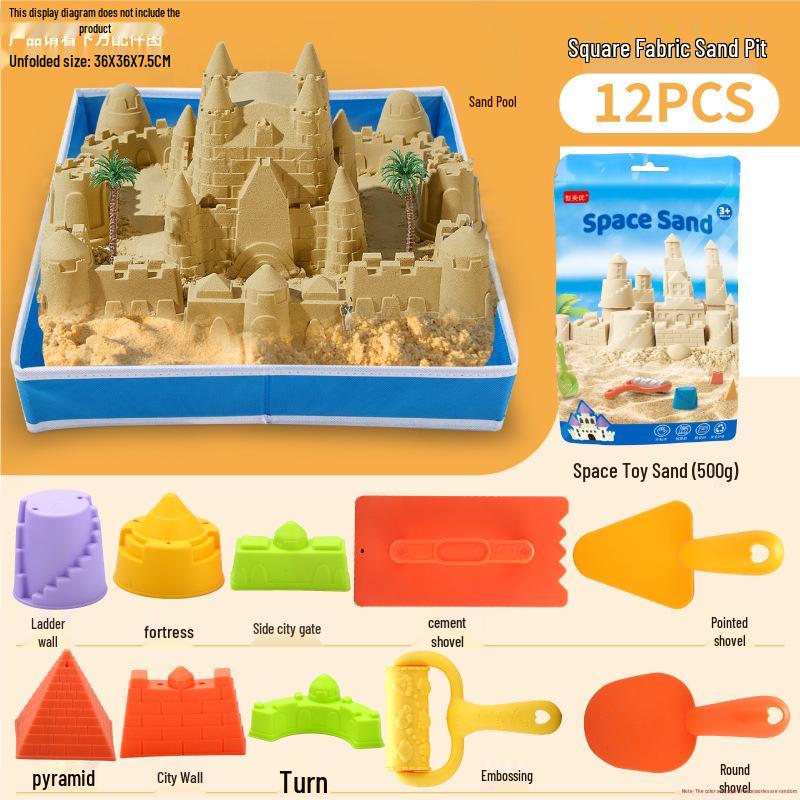 Children's Beach and Sand Play Set: Digging, Water Play, Shell Collecting, and Gardening Tools.