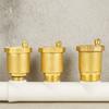Standard Male Thread Air Vent Valve Brass Material Solar Water Heater Valve  Plumbing Installations