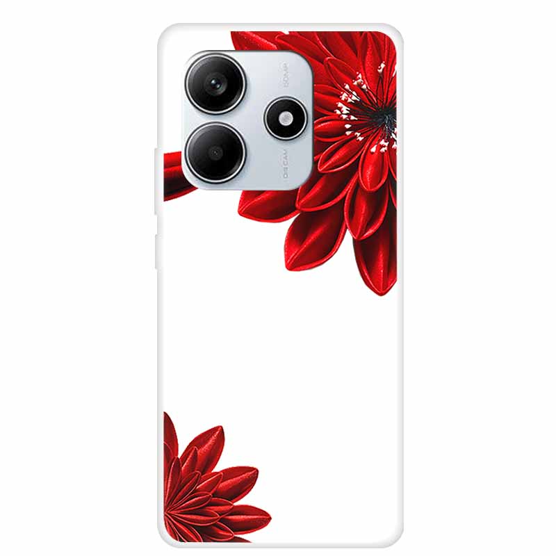 For Redmi Note 14 5G 2025 Phone Case Clear Transparent Edge TPU Silicone Soft Back Cover Case For Redmi Note 14 Case Coque Funda