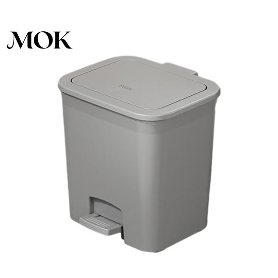 Step Trash Can Pedal Can, with Dual-mode Lid, Easy Access Garbage Odor Proof Bin Odor-proof Slim Solid Color Waste Basket, for Bathroom And