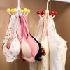Multifunctional Home Clothes Hanger Portable Dopamine 360°Rotating Hook With 6 Balls Rotatable Scarf Tie Display Rack