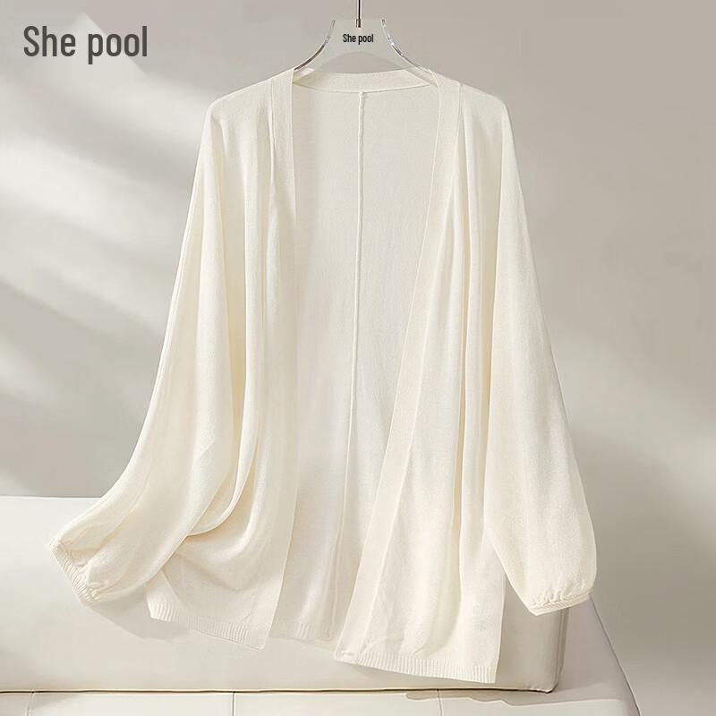 Women s Lightweight Ice Silk Knit Cardigan S