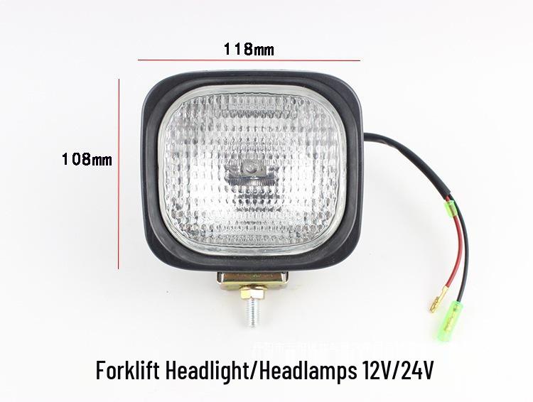 

Front Headlight Spotlight H3 12V/24V for Hangcha, Heli, Longgong, Liugong, Tai 12V Front Headlamp