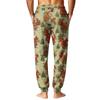 Men's Christmas Printed Pajama Pants Warm Pants for Winter