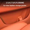 Fit For Li L6 L7 L8 L9 LIXIANG Door Side Storage Box Door Slot Pad Storage Pocket Placement Box Car Modification Decoration