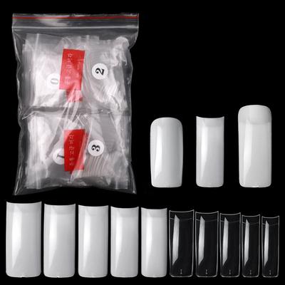 Nail Art, French Nail Art, Adesivo Mezzo, Adesivo Completo, Unghia Falsa, Sacchetto Naturale Trasparente