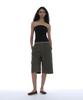PARTIMENTO WOMEN Deconstructed Strapless Top_Black