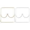 Chest Bracket Bra Chain Body Jewelry Bikini Crystal Body Chain Rhinestone Bra Underwear Chain Alloy Material for Women