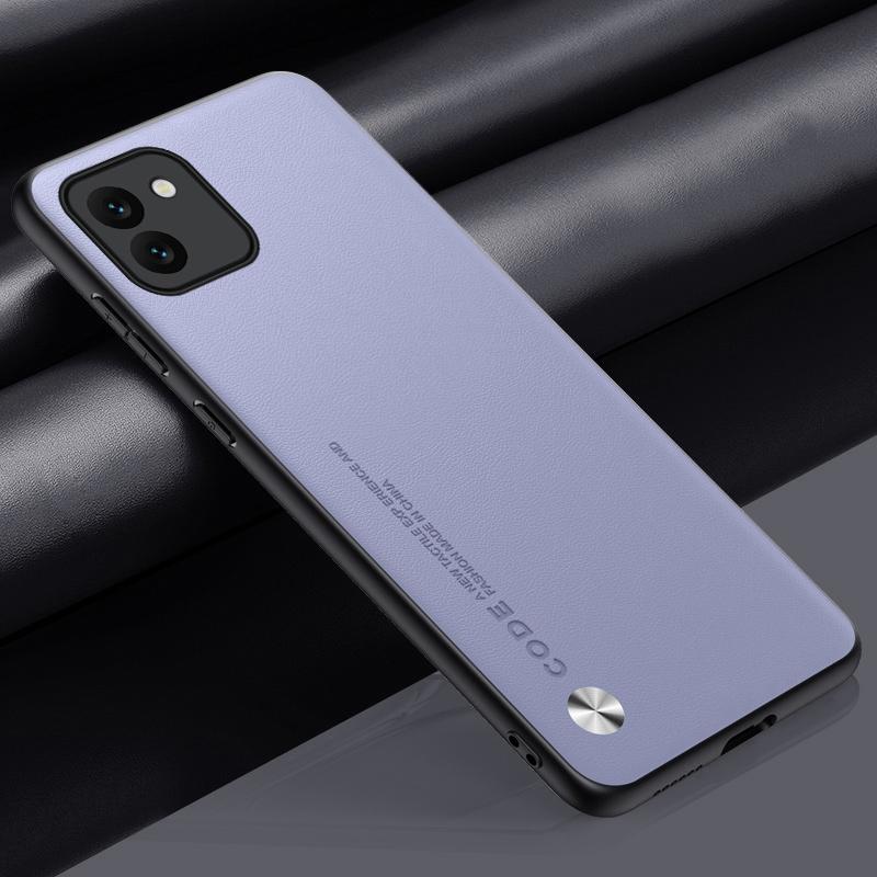 Luxury PU Leather Case For Samsung Galaxy A03 Back Cover Matte Silicone Full Protection Phone Case For Samsung A03 4G Coque
