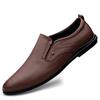 FashionLeather Man Loafers Luxury Casual Shoes For Men Boat Shoes Handmade Men Slip On Driving Shoes Male Moccasins Zapatos Size 38-45
