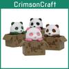 Panda Cute Little In The Cardboard Box Resin Ornaments For Home Office Gift And
