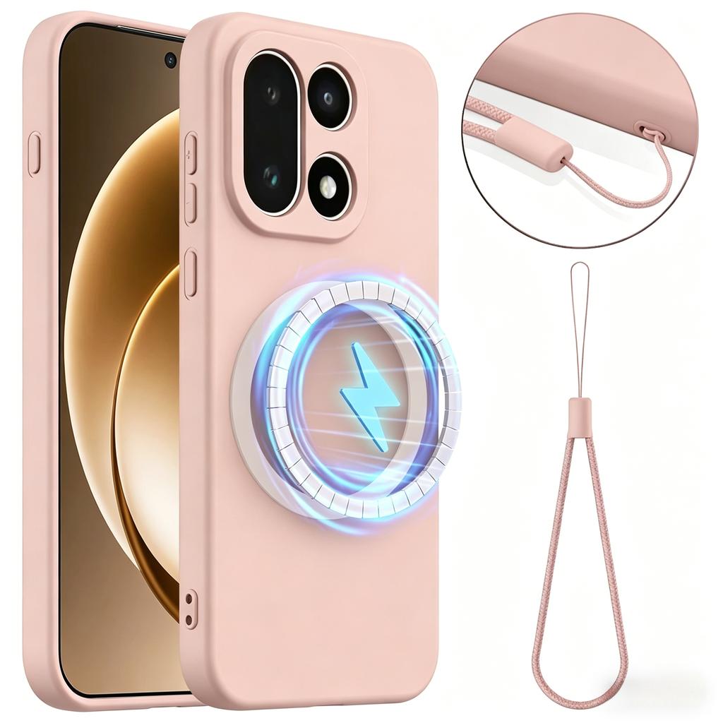 Liquid Silicone Skin Feel Case For One Plus 15 15T 15R 13 13T 13T ACE6 T Ultra Turbo6 6V Magnetic Wireless Armor Protect Cover