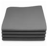 Foldable Yoga Professional Exercise Mat for 182cm X 4mm Black S-NET Mat, Non-Rolling, Lightweight, Grade, Pilates, 61cm, Thickness, SN-396-YM,
