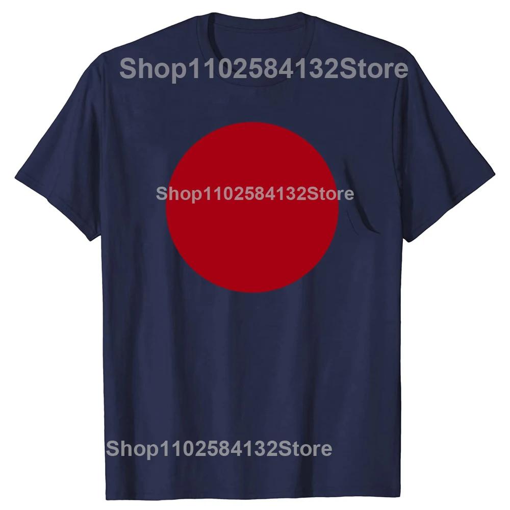 Funny Japan Flag Japanese Graphic T-shirts WoFashion Casual Tshirt 100% Cotton Loose Oversized T Shirt