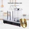 Lushiduo 3-Rod Automatic Sausage Roaster with Temperature Control and Heat Preservation