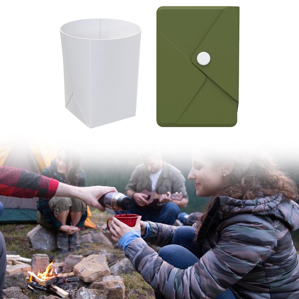 Folding Silicone Cup Reusable Mug Folding Cup for Camping Gym Hiking