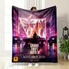 Bedrukte Deken Grand Theft Auto VI November 2026 Neon Palm City Videogame Gezellige Woonkamer