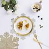 1PC Table Decorations Home Decor Stain Resistant Restaurant Decoration Thermal Insulation PVC Snowflake Meal Mat Party Supplies