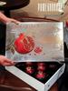 Tunisian Soft Seed Pomegranate Gift Box - 8-Piece High-End Cardboard Packaging, Adjustable Size