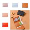 Korean Style PU Short Wallet Solid Color Short Wallet Simple Card Holders Clutch  Travel
