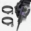100cm Verlängerte Länge Smartwatch Ladekabel Doppelte Schnittstellen USB und Typ C Sicheres Laden für Sport- und Fitnessuhren