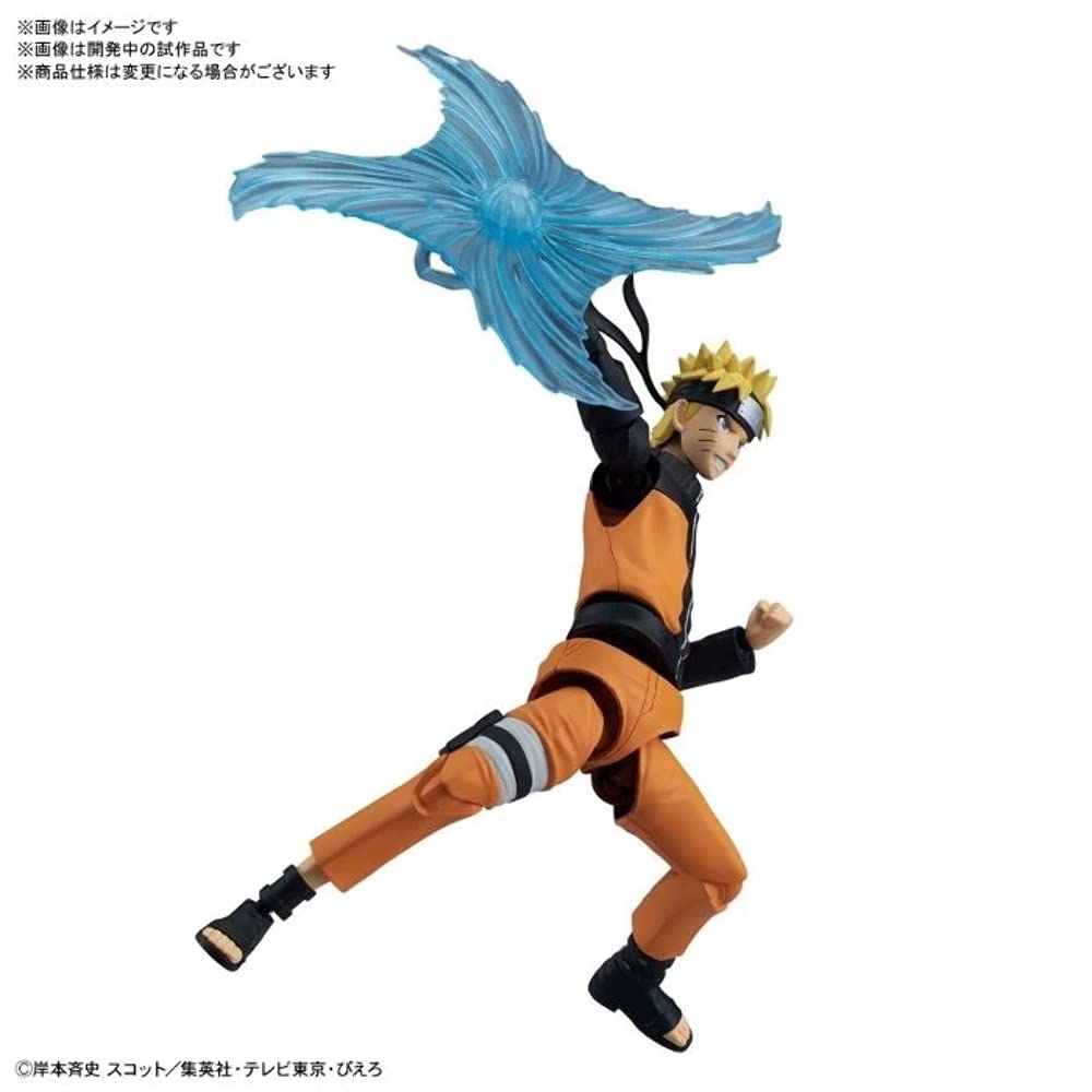 Standard Naruto Shippuden Uzumaki Naruto Plastic Model Kit Figure-rise Pre-colored