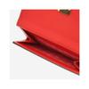 Daks Red Check Two Fold Wallet With Dd Logo
