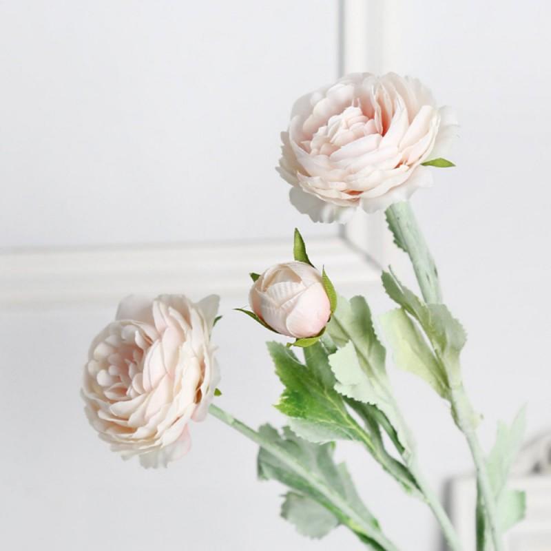 6 шт. Искусственный цветок, имитация, бархатистый пион