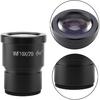 ZJchao 10X Stereo Microscope Eyepiece, 2 Pcs WF10X/20, Black, Optical Glass + Metal, Triocular Binocular Stereo Microscope, 30mm Mounting Size