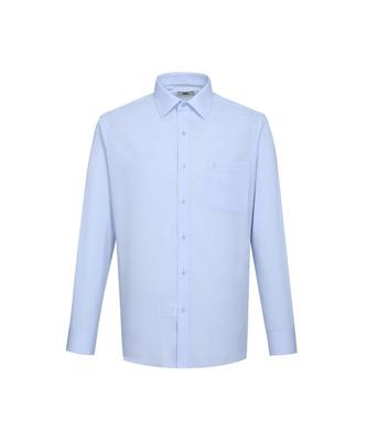 Dagseusyeocheu Poly Blend No-Care Solid Pattern Shirt_Dls1Shdl113B1
