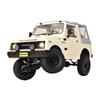 WPL JAPAN Suzuki Jimny (JA11C) Soft Top Canopy 110 Scale Outdoor Radio Control 4WD Rock Crawler with Technical Approval (White)