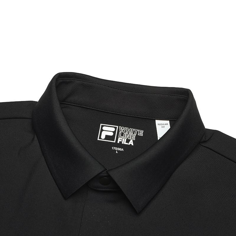 FILA Polo Shirt Men's Jet Black F11M513206F-BK