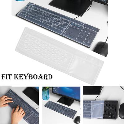 Staubschutz-Tastaturabdeckung für Desktop-Computer, Tastaturschutzfolie, Silikon-Skin, Laptop-Zubehör