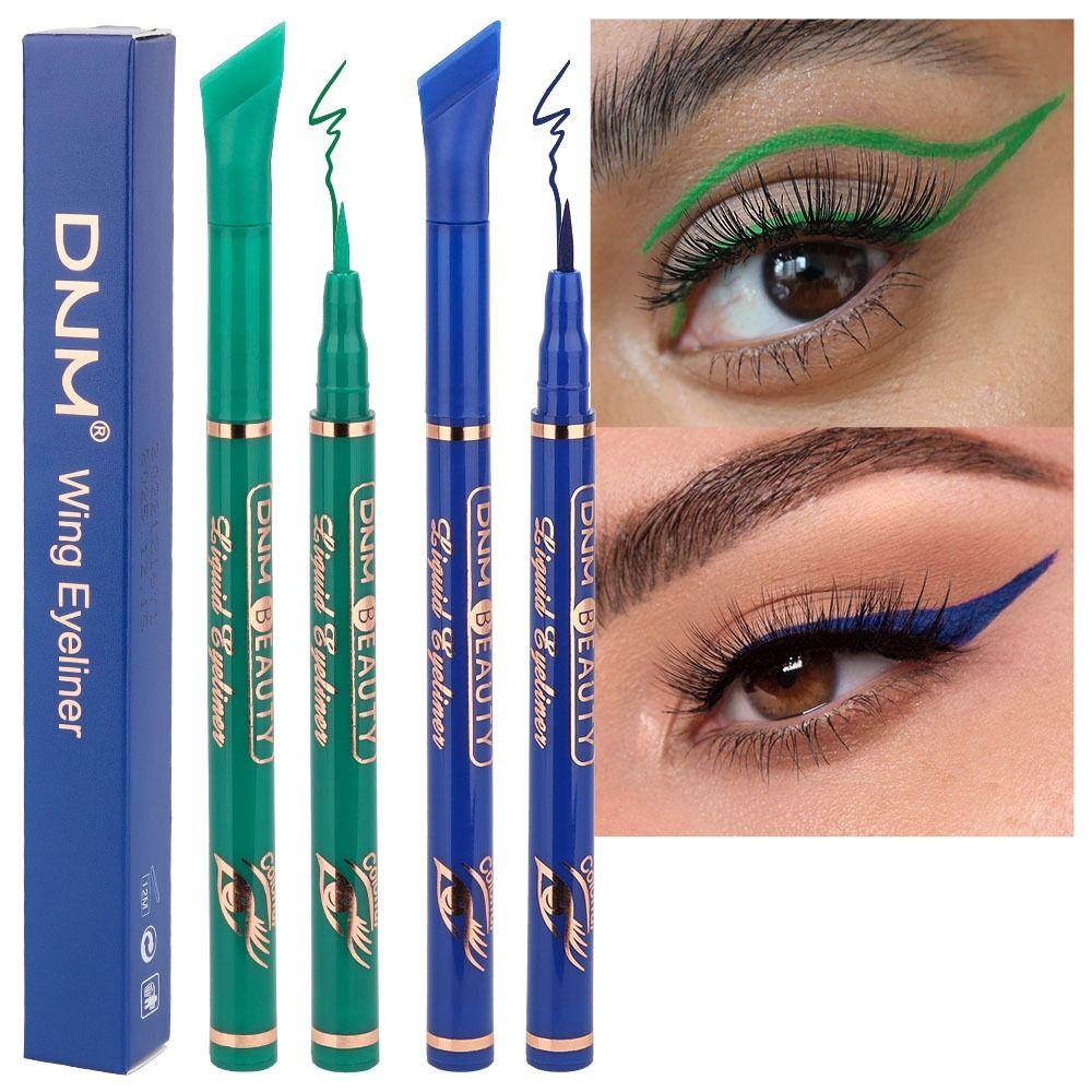 Waterproof Colored Eyeliner Smooth Ultra-thin Long-lasting Matte Liquid Eyeliner Pen Quickly Drying Easy To Apply