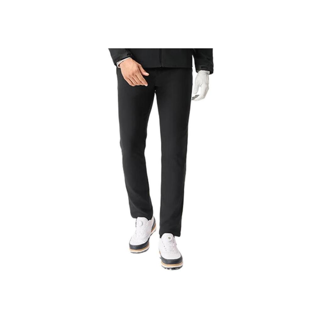 New FILA Golf Collection Knitted Sports Pants Men's Pitch Black A11M515602F-BK