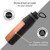 900ml Go Sport Stainless Steel Water Bottle | ISI Certified Made in India | 14 Hours Hot & 18 Hours Cold Double Wall Vacuum Insulated Flask