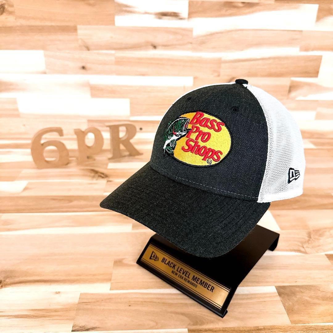 

[USED] Rare New Era x Nascar x Bass Pro Shops Limited Edition Collaboration Cap Gray x White
