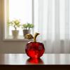 Crystal Glass Fruit Figurines 3D Realistic Design Fruit Collectible Figurines Art Mini Home Decoration Kitchen Tabletop