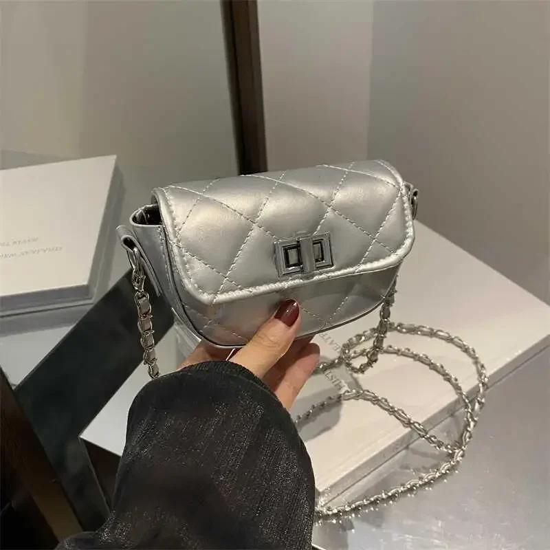 

Мини-сумка через плечо для женщин, корейская сумка через плечо с цепочкой, полный комплект, женская сумка, уличная мода