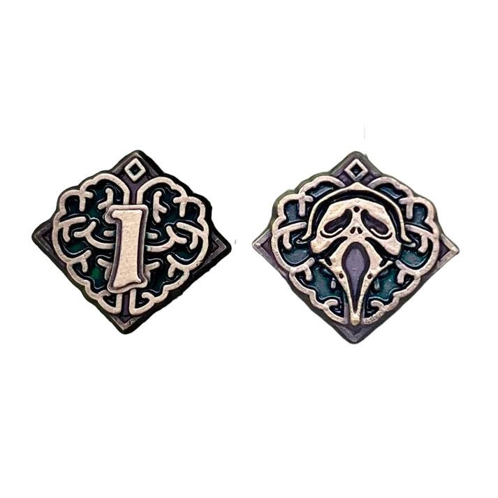 Readability Sanity 1 Metal Coin Replacement for Arkham Horror 1 Pc