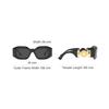 Versace Casual Minimalist Irregular Shape Sunglasses Men Sunglasses VE4425UGB187