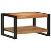 VidaXL Coffee Table 70x50x38 Cm Solid Acacia Wood, Side Table, Living Room Table, Accent Table, End Table, Table 4102719