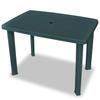 VidaXL Mobilier de Bistro 3 pcs Salon de Jardin Table et Chaises de Salle à Manger Mobilier de Terrasse Patio Extérieur 275078