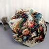 1pc Dragons and Butterflies Automatic Umbrella Design, Cute Cartoon Pattern, Portable Outdoor Umbrella, Perfect R052