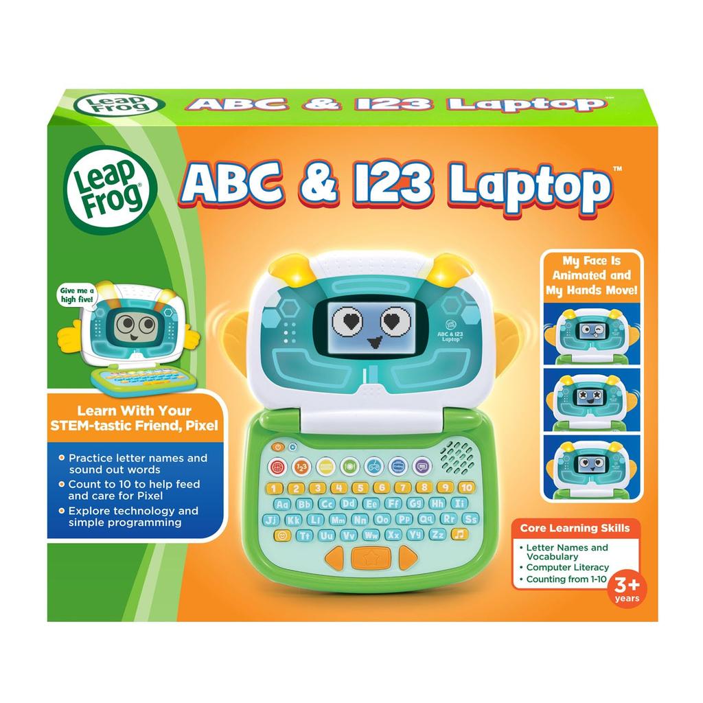 LeapFrog ABC and 123 Green Laptop,