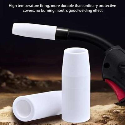 Boquilla Protectora MB15AK Protección Secundaria MIG Pistola de Soldar Accesorios 15AK Cubierta Protectora Cerámica