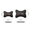 Car Seat Neck Pillow Leather Headrest Lumbar Waist Support Mat For KIA EV6 Stinger RIO Sorento Picanto Ceed Borrego Syros K4 K5
