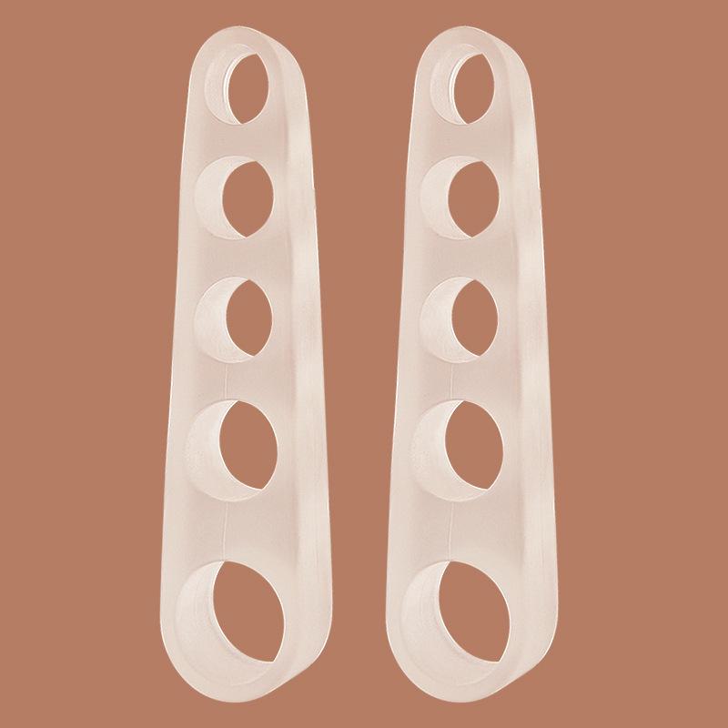 

Five-Hole Toe Separator for Bunion & Overlapping Toe Correction