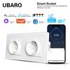 Model 153 Smart WiFi Wall Socket with Tempered Glass Panel - Alice Voice App Compatible